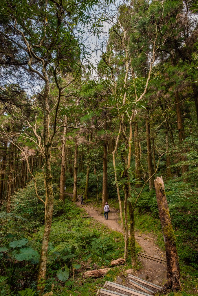 The beautiful hike down from Dongyanshan National Forest.